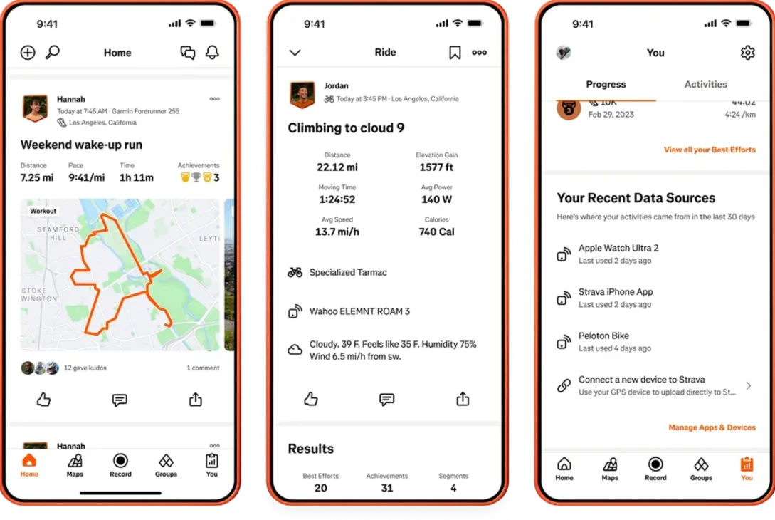 Strava Adiciona Atribuição de Dispositivos Garmin Após Encerrar Disputa Legal