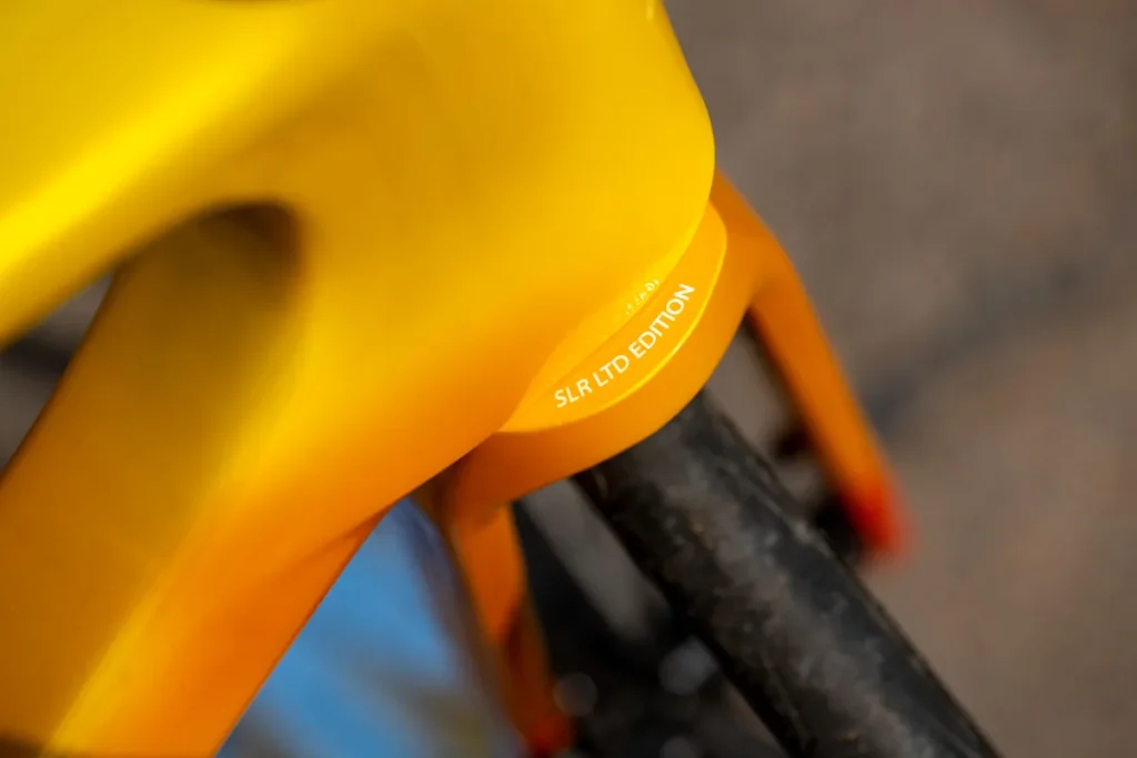 Um indício sutil de que este Boardman é uma edição especial. 