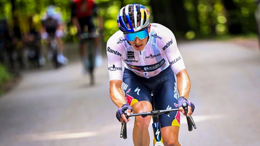 Florian Lipowitz ciclista alemão promessa para a próxima temporada do ciclismo profissional.