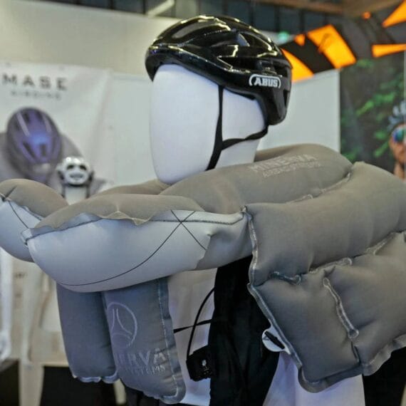 Airbags no Ciclismo Profissional - um protótipo para a segurança do ciclista.