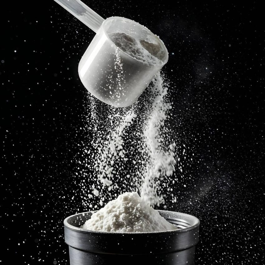 Suplemento de Beta-Alanina em pó.