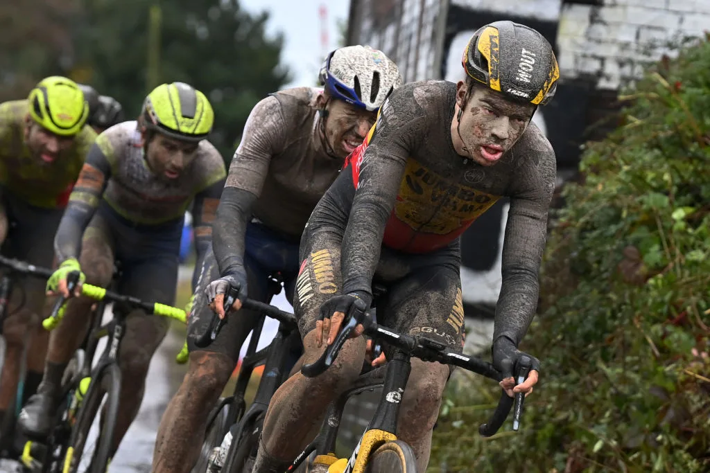 Wout van Aert na Paris-Roubaix de 2021