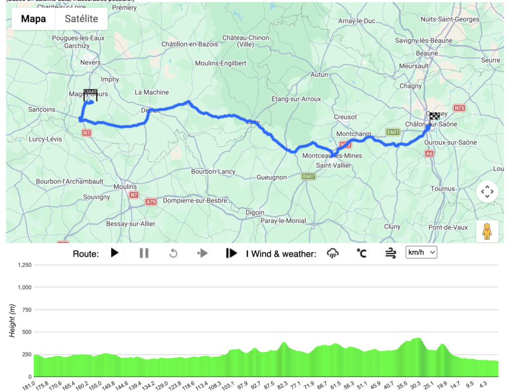 Etapa 12 — 16 de julho | Magny-Cours → Chalon-sur-Saône (181 km)
