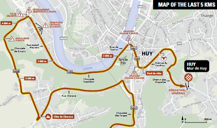 Últimos 5 km - La Flèche Wallonne 2026 Feminino