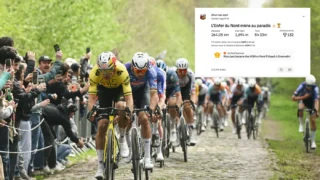 “Paradise”: o Strava de Van Aert na Paris-Roubaix 2026 que quebrou oito KoMs e explicou 550 dias de silêncio